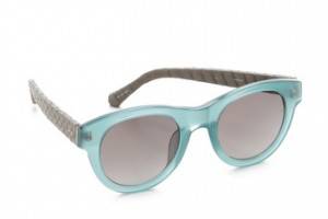 Linda Farrow Luxe Snakeskin Square Corner Sunglasses