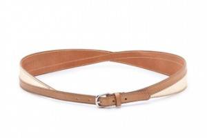 Linea Pelle Allegra Colorblock Swirled Belt