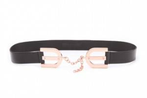 Linea Pelle Avery Horseshoe Buckle Waist Belt