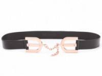 Linea Pelle Avery Horseshoe Buckle Waist Belt