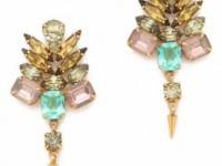 Lizzie Fortunato Desert Bloom Crystal Earrings