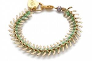 Lizzie Fortunato Scale Bracelet