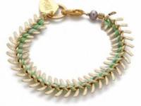 Lizzie Fortunato Scale Bracelet