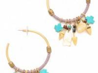 Lizzie Fortunato Soul Town Hoop Earrings