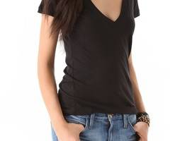 LNA Deep V Tee