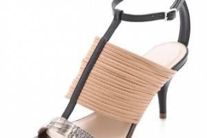 Loeffler Randall Robin T Strap Sandals