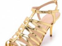 Loeffler Randall Roxy Metallic Kitten Heels