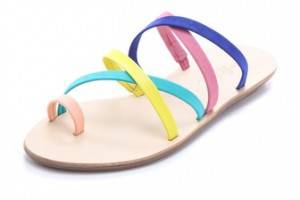 Loeffler Randall Sarie Strappy Flat Sandals