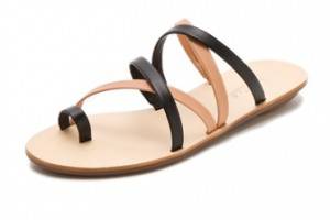 Loeffler Randall Sarie Two Tone Sandals