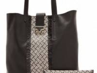 Loeffler Randall The Locker Tote / Clutch Set