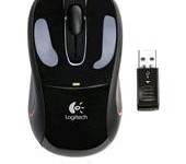 Logitech V320 Cordless Optical Mouse for Notebooks