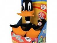 Looney Tunes 14" Plush with Sound - Daffy Duck - English Edition