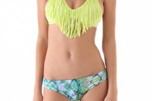 L*Space Audrey Halter Bikini Top