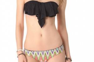 L*Space Flutter Bye Bandeau Bikini Top