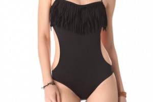 L*Space Prima Donna Fringe One Piece