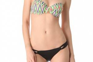 L*Space Torino Demi Underwire Bandeau Bikini Top