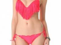 Luli Fama Cosita Buena Fringe Bikini Top