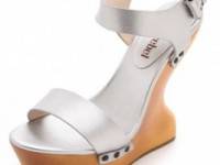 Luxury Rebel Shoes Garance Wood Wedges