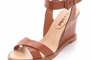 Luxury Rebel Shoes Harlow Wedge Sandals