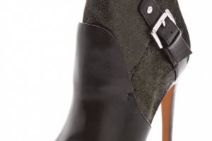 Luxury Rebel Shoes Waverly Open Toe Booties