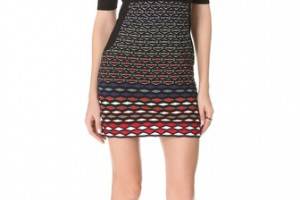 M Missoni Diamond Stripe Dress