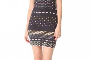 M Missoni Diamond Stripe Shift Dress