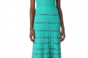 M Missoni Wave Stripe Maxi Dress