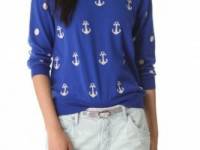 Madewell Anchors &amp; Dots Pullover