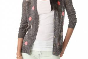 Madewell Double Dot Cardigan