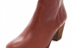 Madewell Leather Zipcode Booties