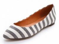 Madewell Porchstripe Skimmer Flats