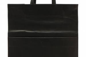 Maison Martin Margiela Leather Fold Over Tote