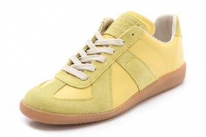 Maison Martin Margiela Lime Sneakers