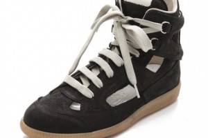 Maison Martin Margiela Suede Cutout Sneakers