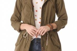 Maison Scotch Parka with Removable Lining