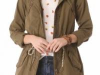 Maison Scotch Parka with Removable Lining