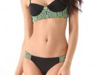 Mara Hoffman Beaded Bustier Bikini