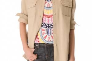 Mara Hoffman Beaded Jacket / Top