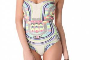 Mara Hoffman Electric Casino One Piece