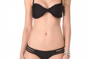 Mara Hoffman Frida Braided Bandeau Bikini Top