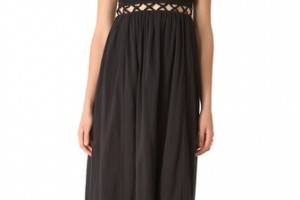 Mara Hoffman Frida Lattice Cover Up Dress