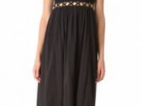 Mara Hoffman Frida Lattice Cover Up Dress