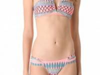 Mara Hoffman Frida V Wire Bikini Top