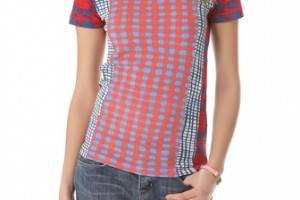 Marc by Marc Jacobs Check Mix Top