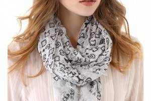 Marc by Marc Jacobs Dreamy Graffiti Scarf