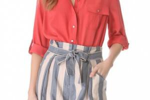 Marc by Marc Jacobs Erin Silk Blouse