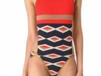 Marc by Marc Jacobs Hayley Stripe Cutout Maillot