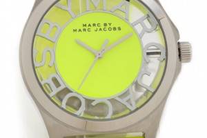 Marc by Marc Jacobs Henry Skeleton Leather Watch