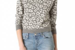 Marc by Marc Jacobs Lita Cheetah Sweater