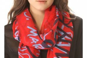 Marc by Marc Jacobs MBMJ Print Scarf